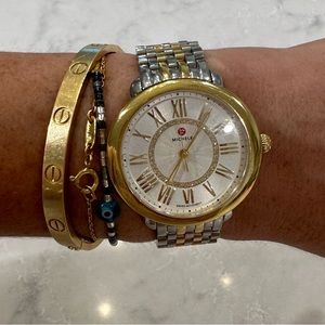 Two Toned Never Worn Michele Watch
